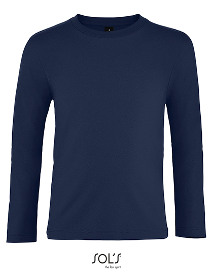 Kinder-Longsleeve - Größe: 6 Jahre (106/116cm) Farbe: French Navy
